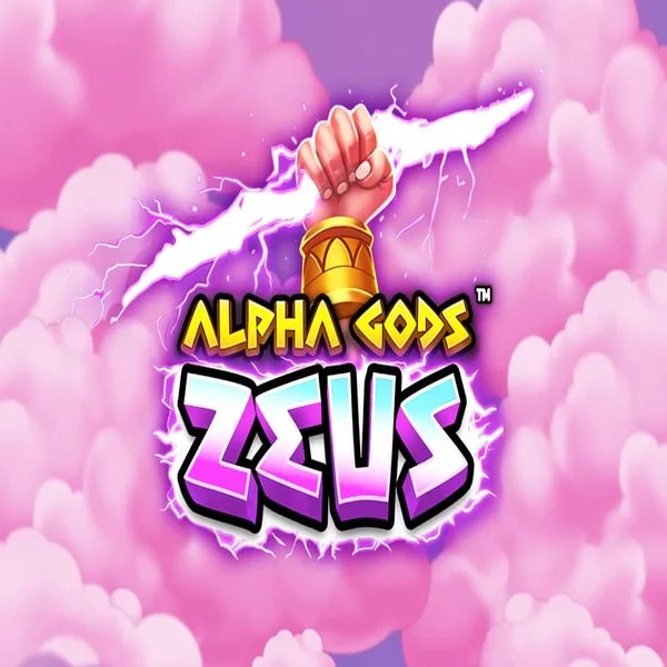 Slots logo of Alpha Gods Zeus from PearFiction Studios at Playone Casino