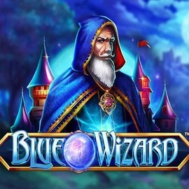 Blue Wizard slot icon by Quickspin, available at Playone Casino