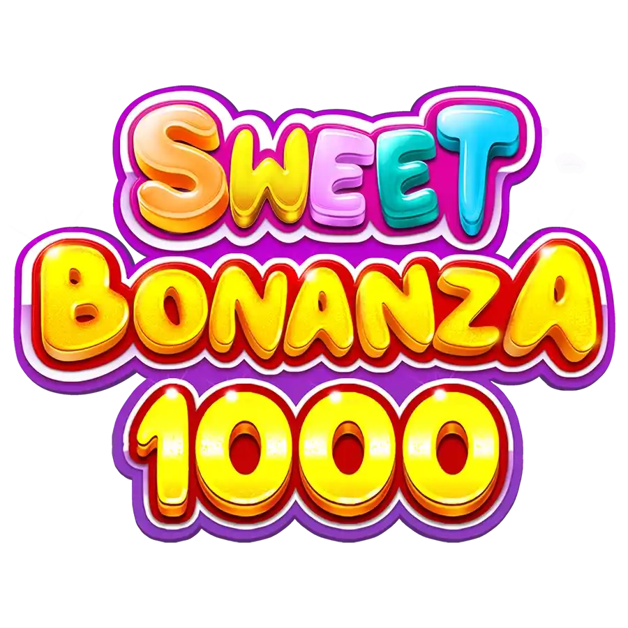 Sweet Bonanza 1000 by Pragmatic Play, showcased at playonecasino-be.com – game logo
