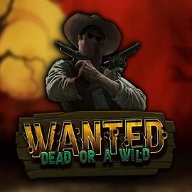 Wanted Dead or a Wild by Hacksaw Gaming, showcased at playonecasino-be.com – game logo